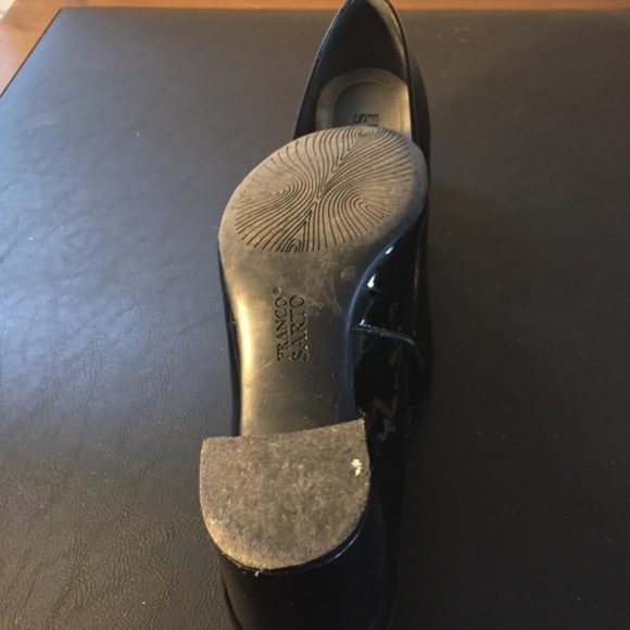 Franco Sarto black patent leather pumps - Picture 5 of 8